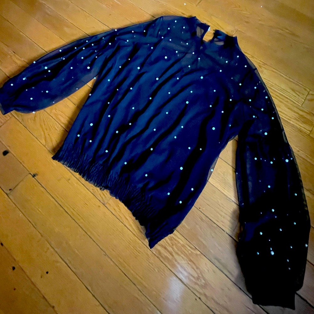 Women’s beaded blouse